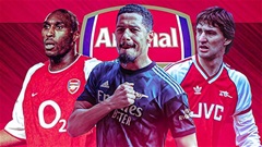 Top 5 trung vệ xuất sắc nhất lịch sử Arsenal